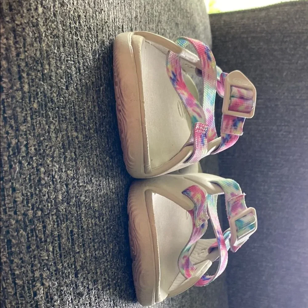 Chaco Tie Dye Slide Sandals